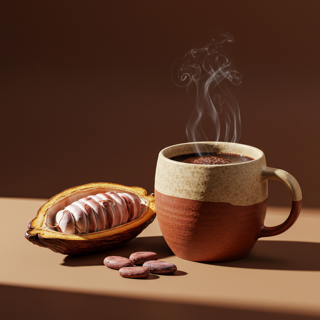 An image of a cup of cacao.